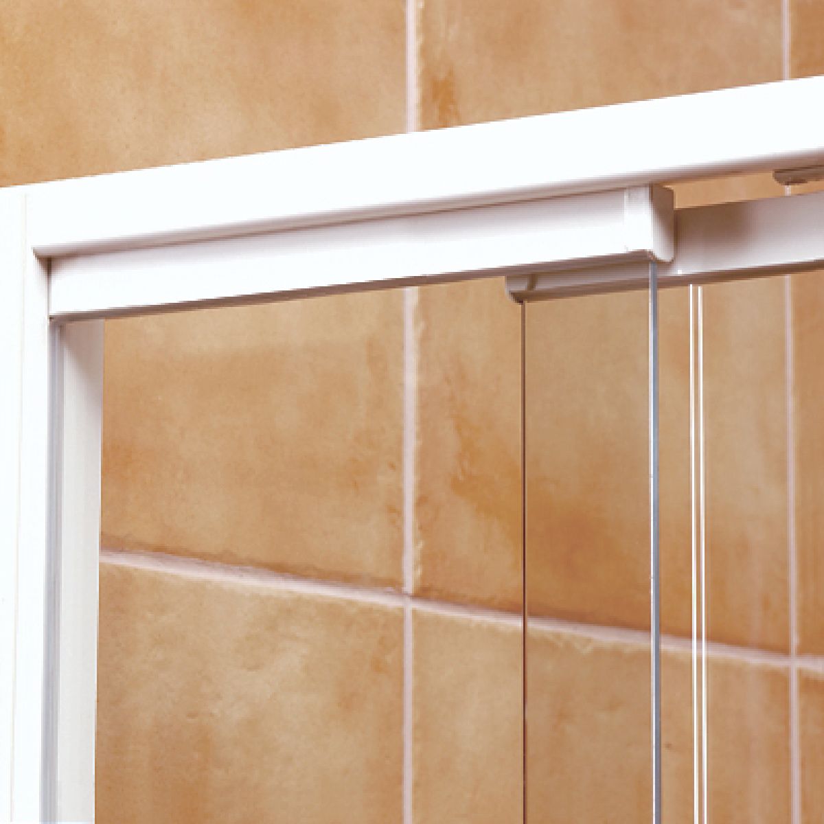 Shower screen framed integrated fixed panel - Integrity 5